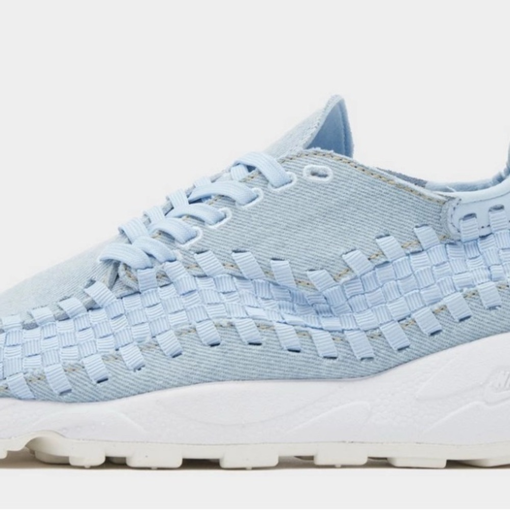 Sz8 Nike Air Footscape Women's Denim Woven Sneakers